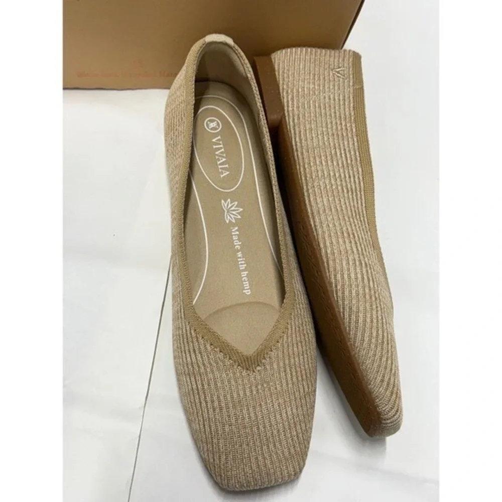 VIVAIA Casual Flats Slip on Ballet Flats Shoes Comfortable EU/40 US/9‎